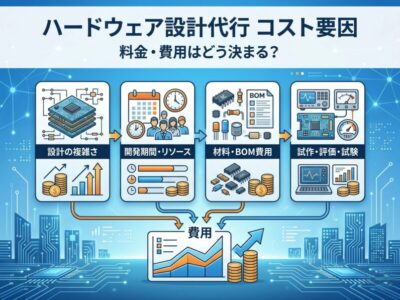 ハードウェア設計代行の料金・費用はどう決まる？コストを左右する主要な要素を解説 | 組み込み機器・ハードウェア設計製作.com
