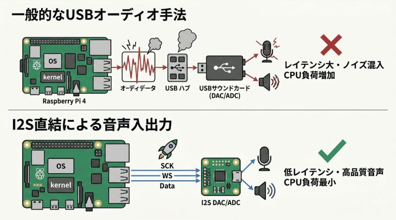 I2S（Inter-IC Sound）によるデジタルオーディオの入出力 | 組み込み機器・ハードウェア設計製作.com