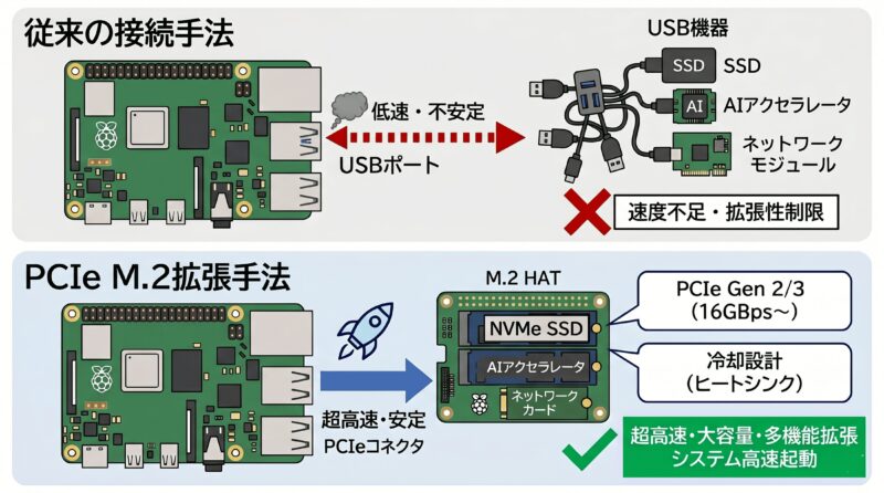 PCIe(M.2)インターフェースによる超高速通信・拡張 | 組み込み機器・ハードウェア設計製作.com