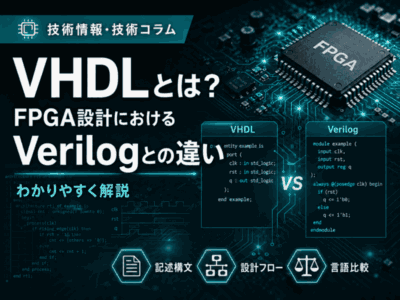 VHDLとは?FPGA設計における特徴とVerilogとの違いをわかりやすく解説 | 組み込み機器・ハードウェア設計製作.com